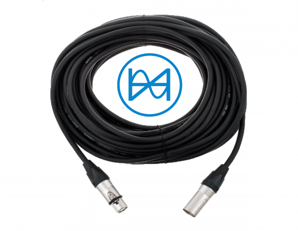 Cable XLR hembra – XLR macho de 2 mts (Canon)